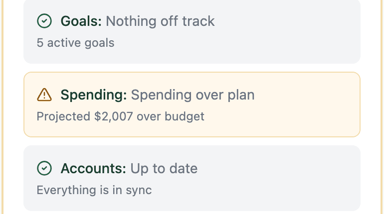How do I know if I'm on track financially?